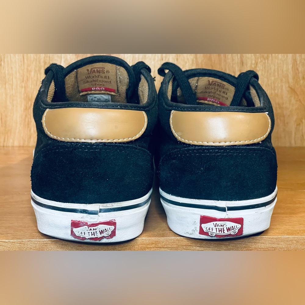 VANS Chima Ferguson Sydney Pro Black/White/Tan Skate Shoes Men’s Size 11 - Picture 7 of 11